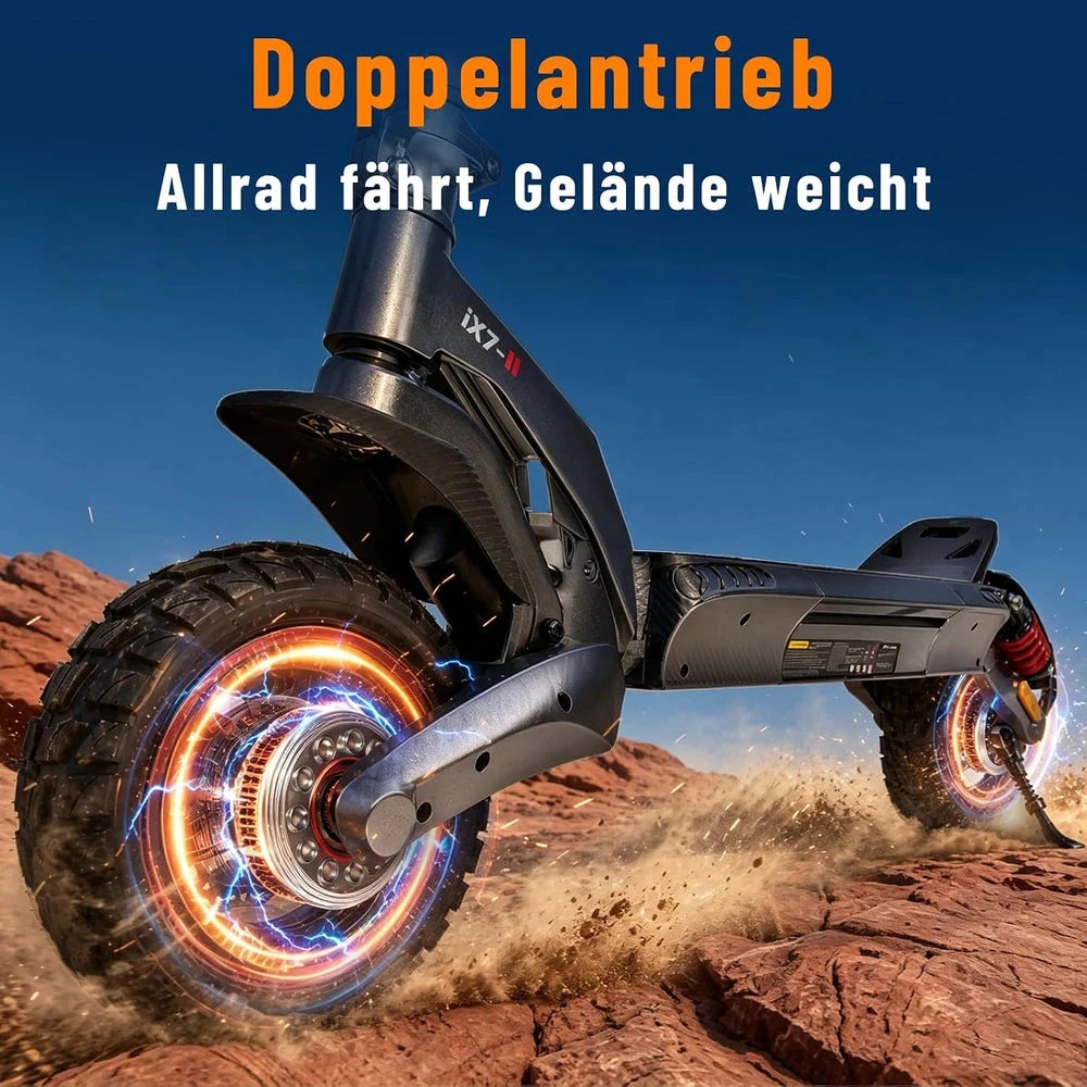 Offroad E Scooter mit Straßenzulassung